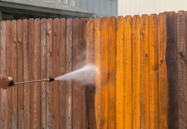 Fence Power Washing in Reno