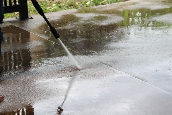 Concrete Deck Cleaning in Reno