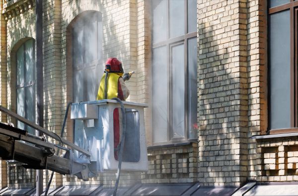 Brick Facade Cleaning in Reno