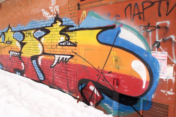 Brick Graffiti Removal in Reno