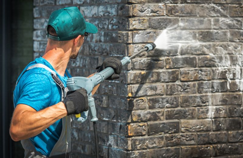 Brick Siding Cleaning