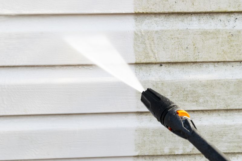 Siding Power Washing detail