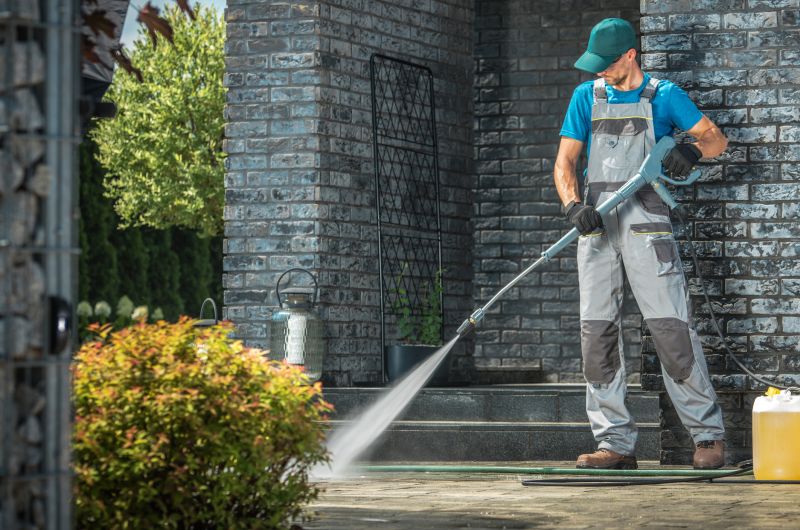 Power Washing Equipment in Action