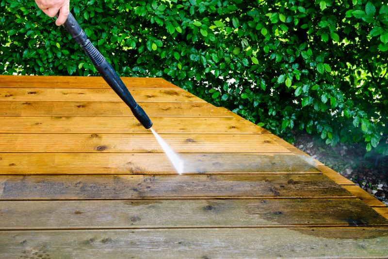 Deck cleaning process